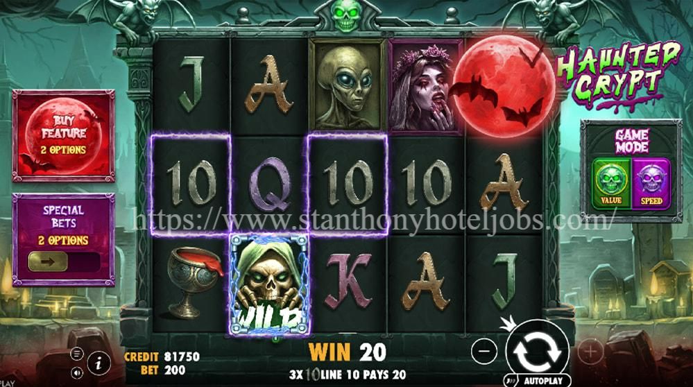 Haunted Crypt: Slot Horor Gelap di Ruang Bawah Tanah Terlarang