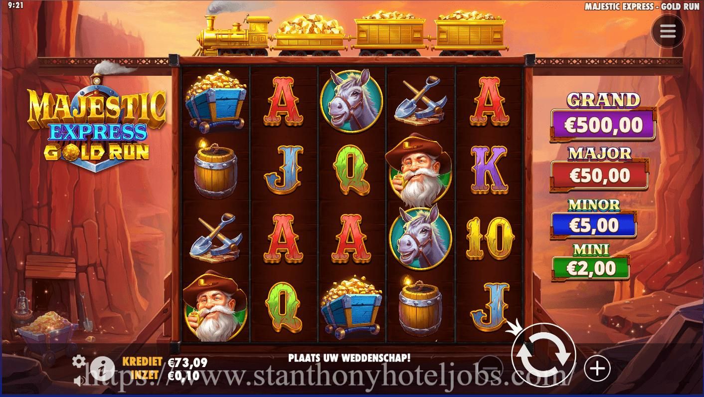 Majestic Express – Gold Run: Slot Petualangan Kereta Emas Menuju Harta Karun