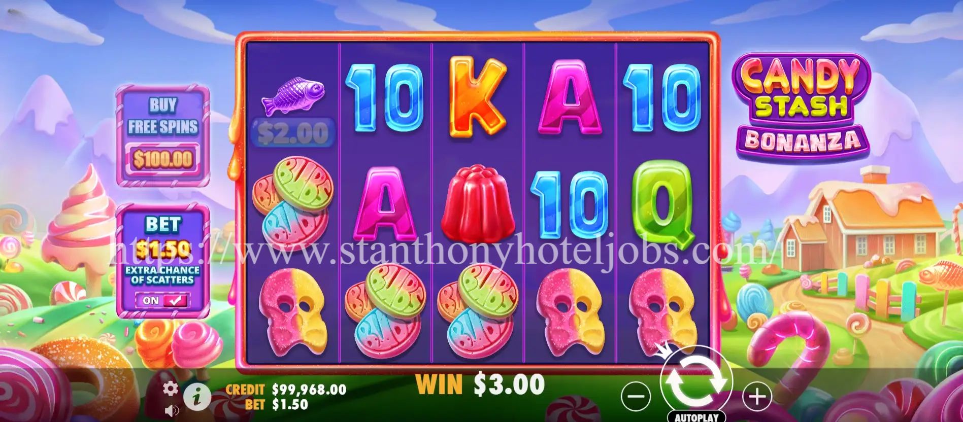 Candy Stash Bonanza: Slot Dunia Permen dengan Harta Manis yang Melimpah