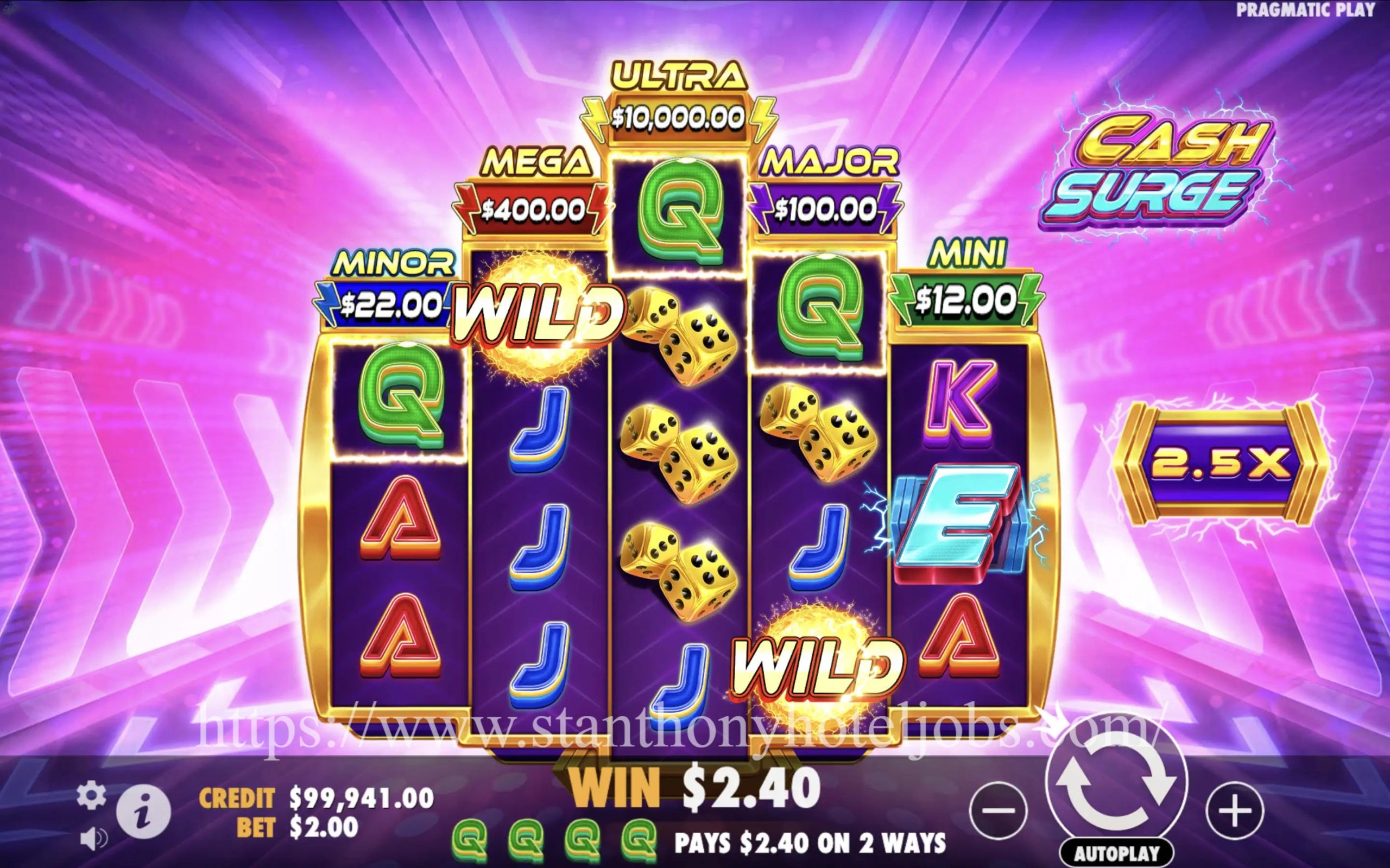 Cash Surge: Slot Bertema Uang dengan Gelombang Hadiah yang Mengalir