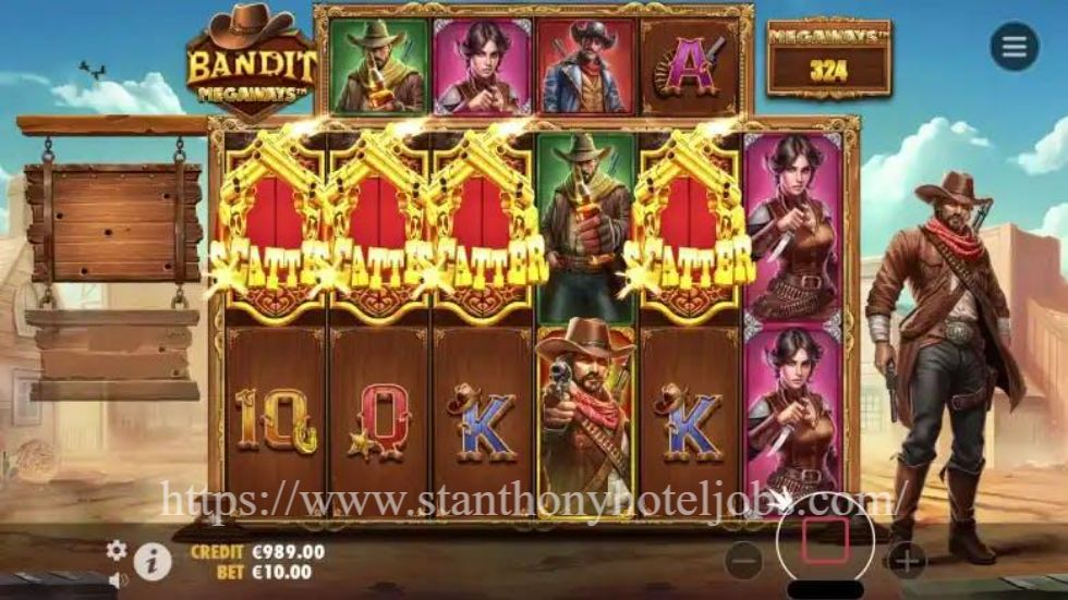 Bandit Megaways: Slot Koboi dengan Aksi Perampok di Wild West