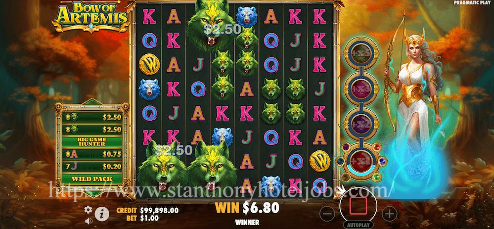 Bow of Artemis: Slot Mitologi Yunani dengan Busur Sang Dewi Pemburu