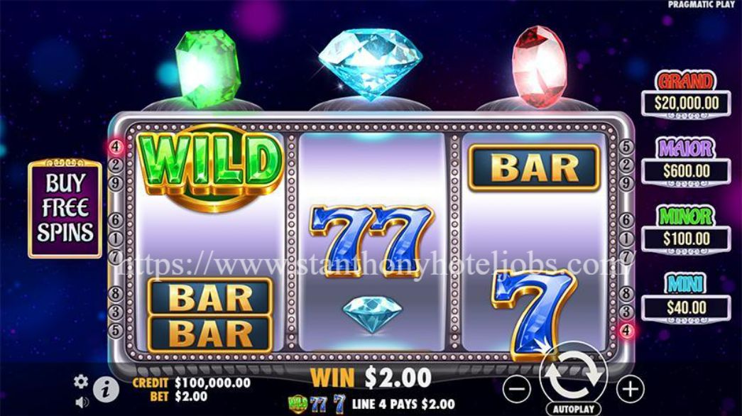 Gem Trio: Slot Permata Klasik dengan Tiga Batu Keberuntungan