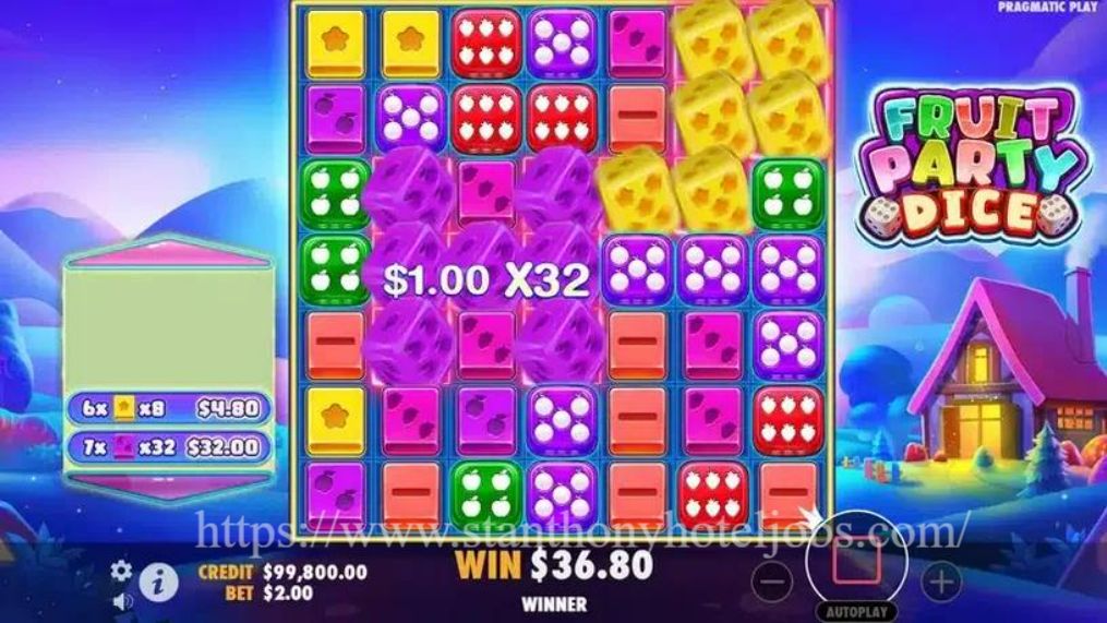 Fruit Party Dice: Slot Buah Ceria dengan Sentuhan Permainan Dadu