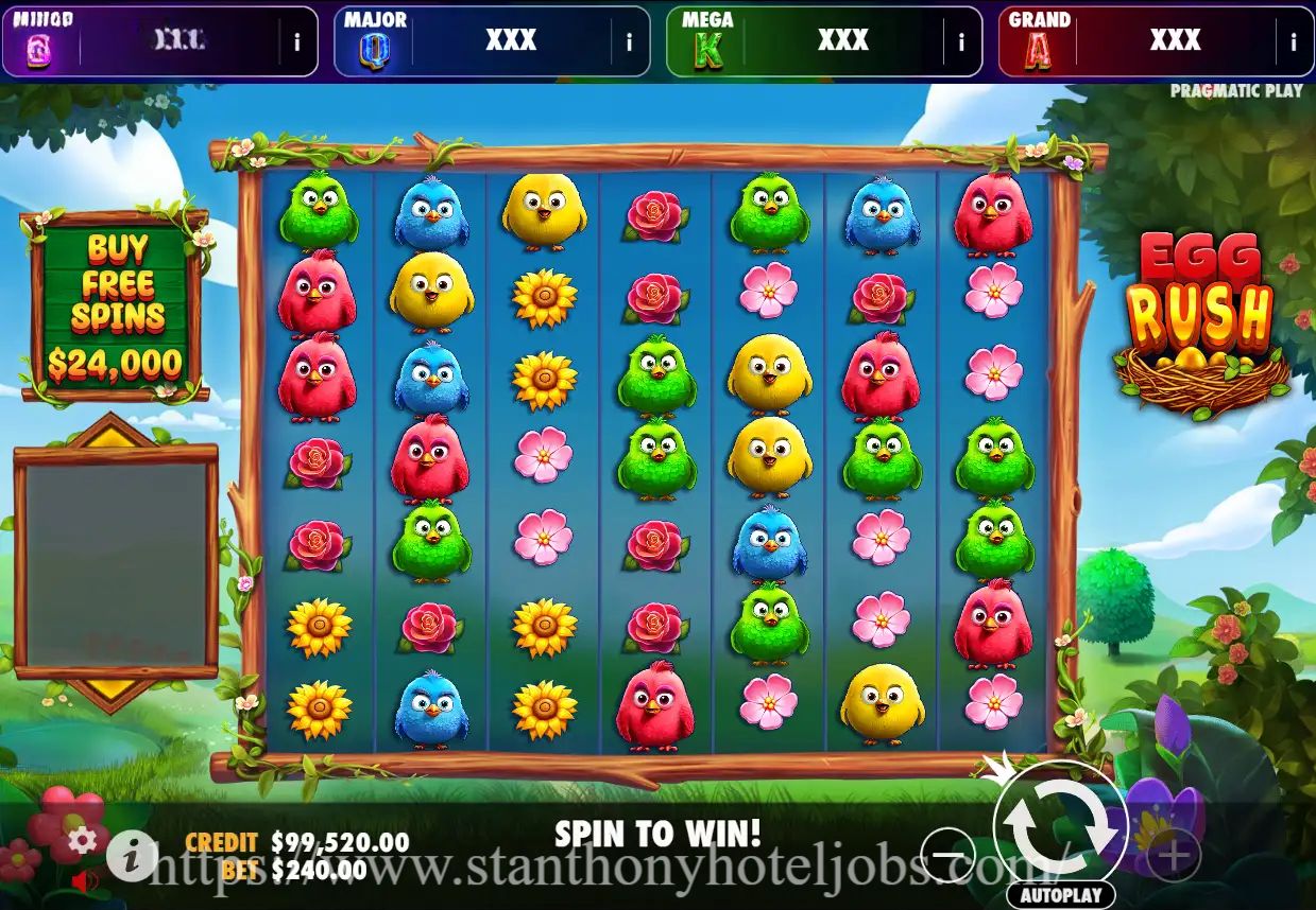 Egg Rush: Slot Telur Keberuntungan dengan Kejutan yang Meledak