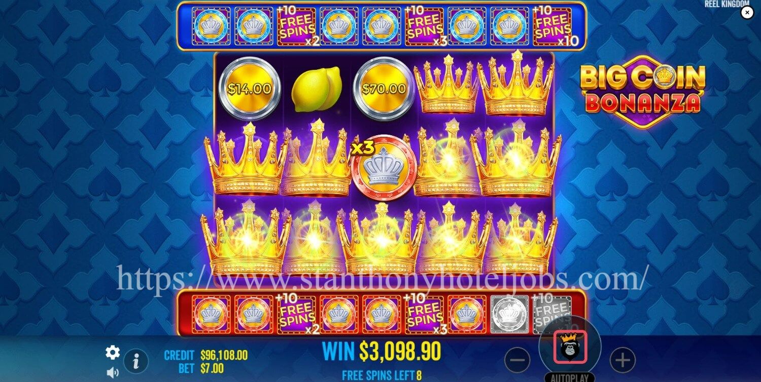 Big Coin Bonanza: Slot Ledakan Koin Emas Penuh Hujan Keberuntungan