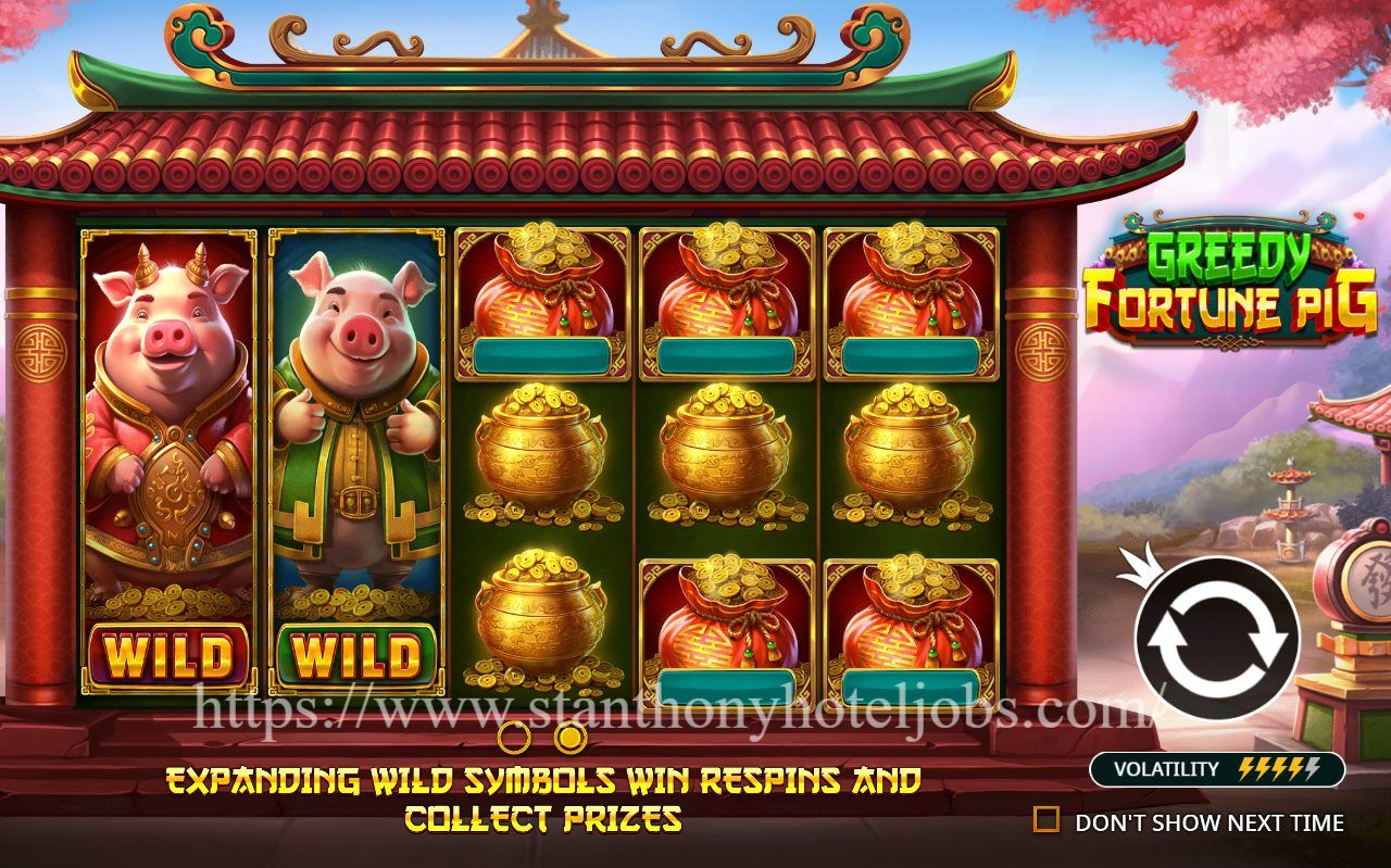 Greedy Fortune Pig: Slot Babi Keberuntungan dengan Harta Melimpah