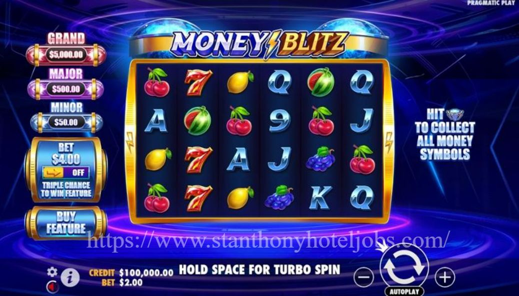 Money Blitz: Slot Keberuntungan Modern dengan Ledakan Koin dan Sensasi Kekayaan