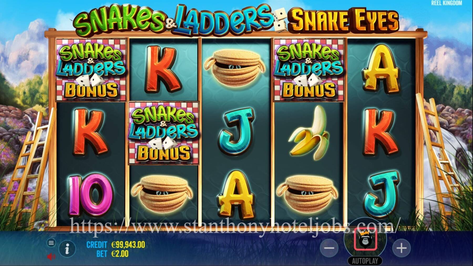 Snakes and Ladders Snake Eyes: Slot Board Game dengan Twist Keberuntungan Ganda