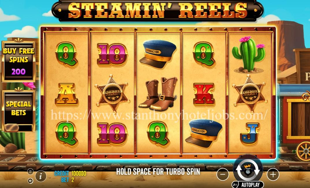 Steamin’ Reels: Slot Industri Uap dengan Aksi Mekanis Penuh Energi