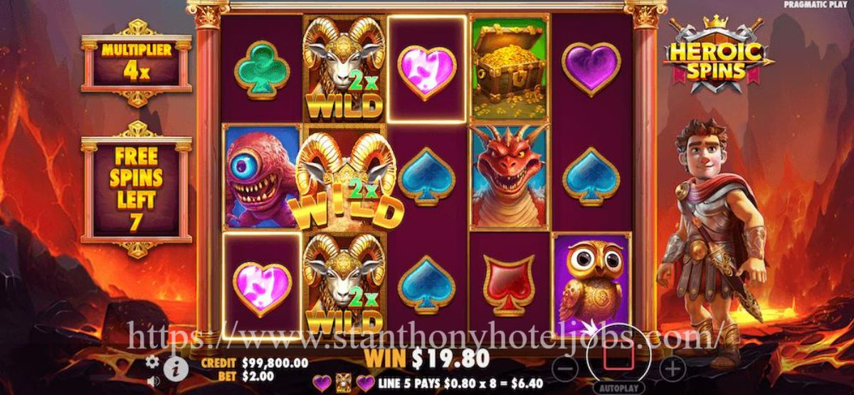 Heroic Spins: Slot Pahlawan Fantasi dengan Putaran Penuh Keberanian